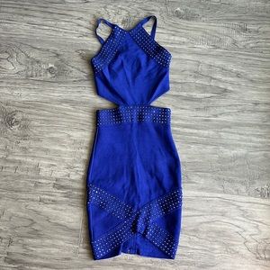 Studded Marciano Bandage Dress